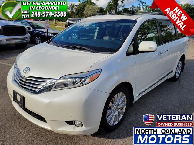 2017 Toyota Sienna Limited Premium Minivan 4D - 23031822 - 0