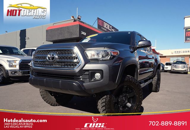 2017 Toyota Tacoma LIFTED, BRNAD NEW OFF ROAD TIRES, NAVIGATION, BACKUP CAMERA, - 22971852 - 0