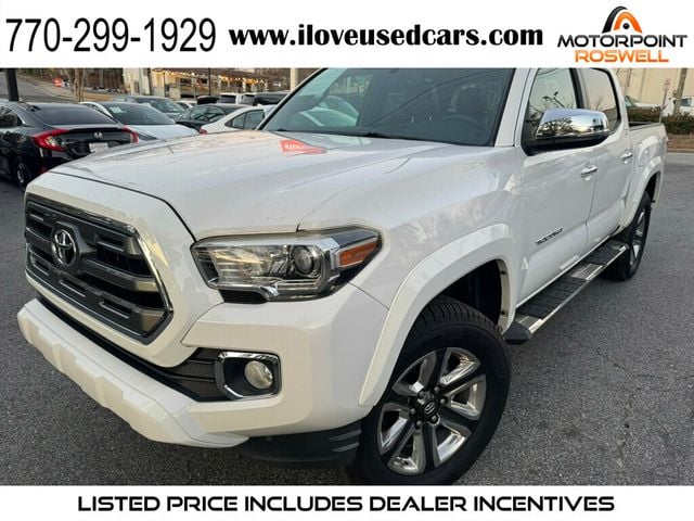 2017 Toyota Tacoma Limited Double Cab 5' Bed V6 4x4 Automatic - 22720902 - 0