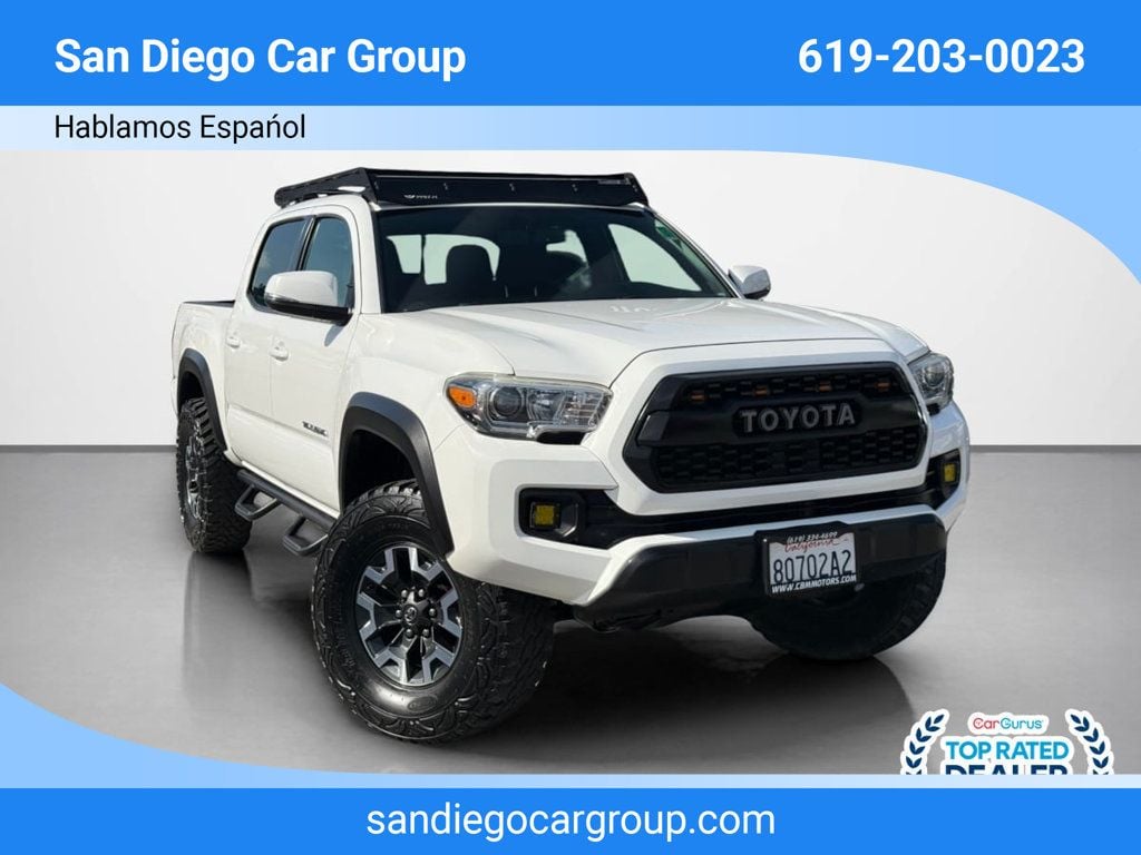 2017 Toyota Tacoma TRD Off Road Double Cab 5' Bed V6 4x2 Automatic - 22761870 - 0