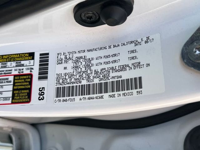 2017 Toyota Tacoma TRD Sport Double Cab 5' Bed V6 4x2 Automatic - 22941553 - 20