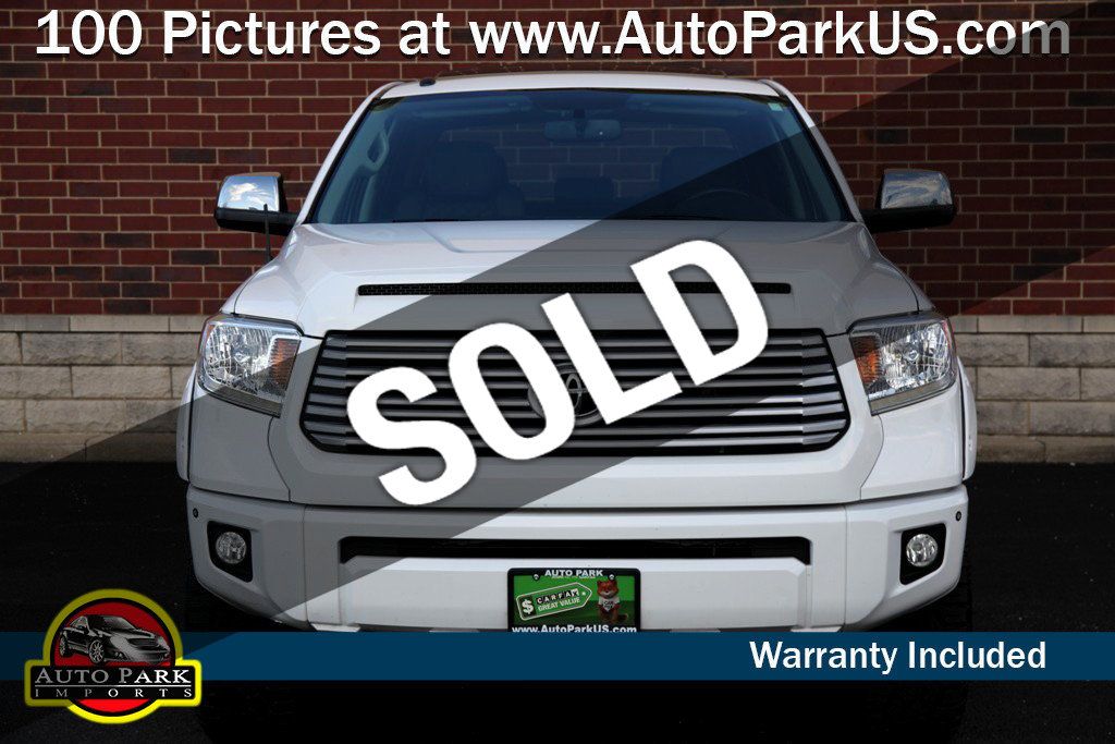 2017 Toyota Tundra 4WD Platinum CrewMax 5.5' Bed 5.7L - 22984672 | Video 1