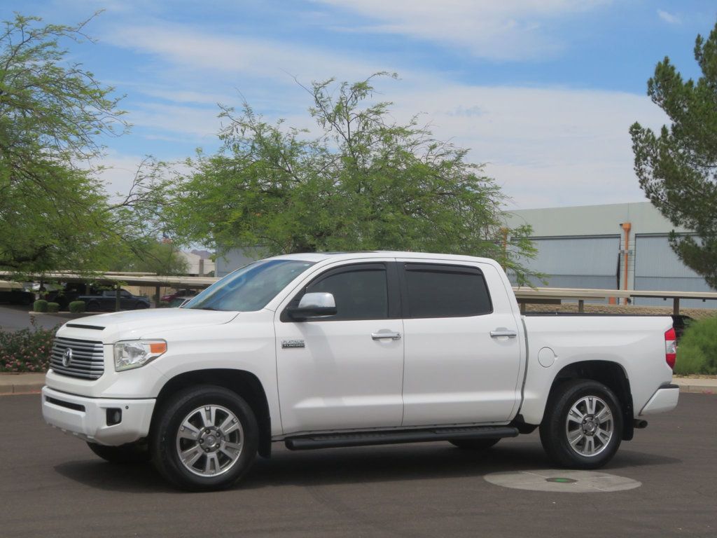 2017 Toyota Tundra 4X4 PLATINUM 4X4 54 SERVICE RECORDS CREWMAX TUNDRA  - 23029548 | Video 1