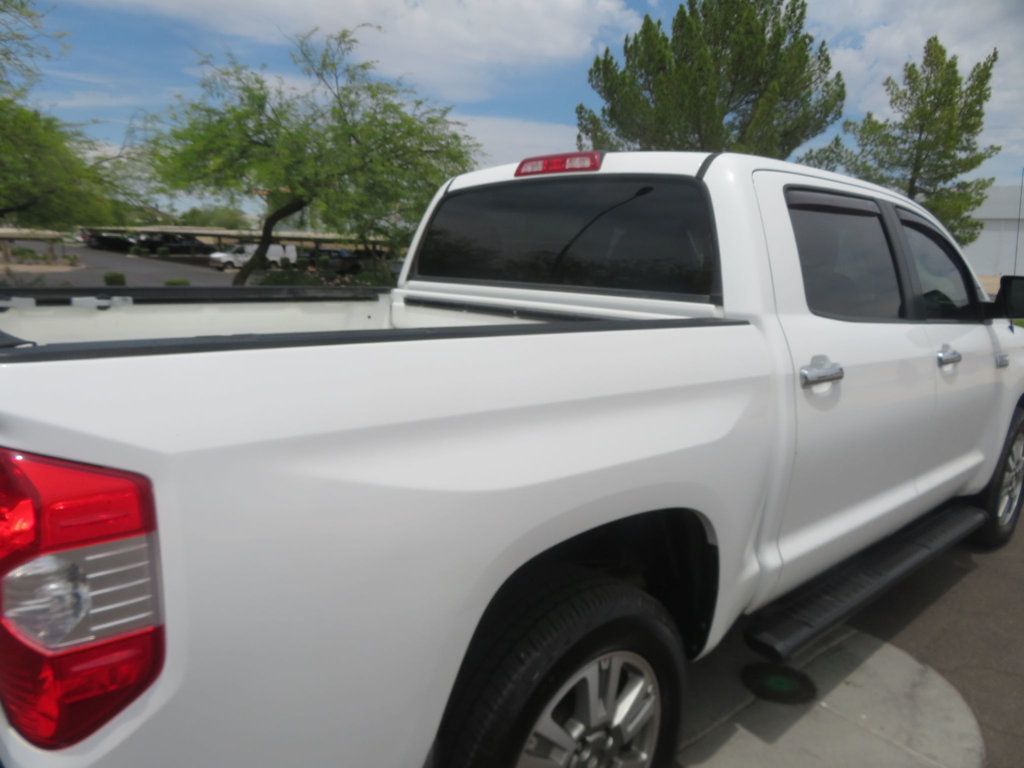 2017 Toyota Tundra 4X4 PLATINUM 4X4 54 SERVICE RECORDS CREWMAX TUNDRA  - 23029548 - 9