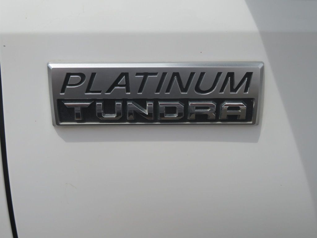 2017 Toyota Tundra 4X4 PLATINUM 4X4 54 SERVICE RECORDS CREWMAX TUNDRA  - 23029548 - 12