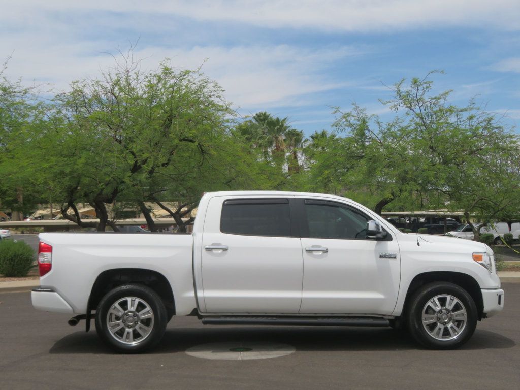 2017 Toyota Tundra 4X4 PLATINUM 4X4 54 SERVICE RECORDS CREWMAX TUNDRA  - 23029548 - 2