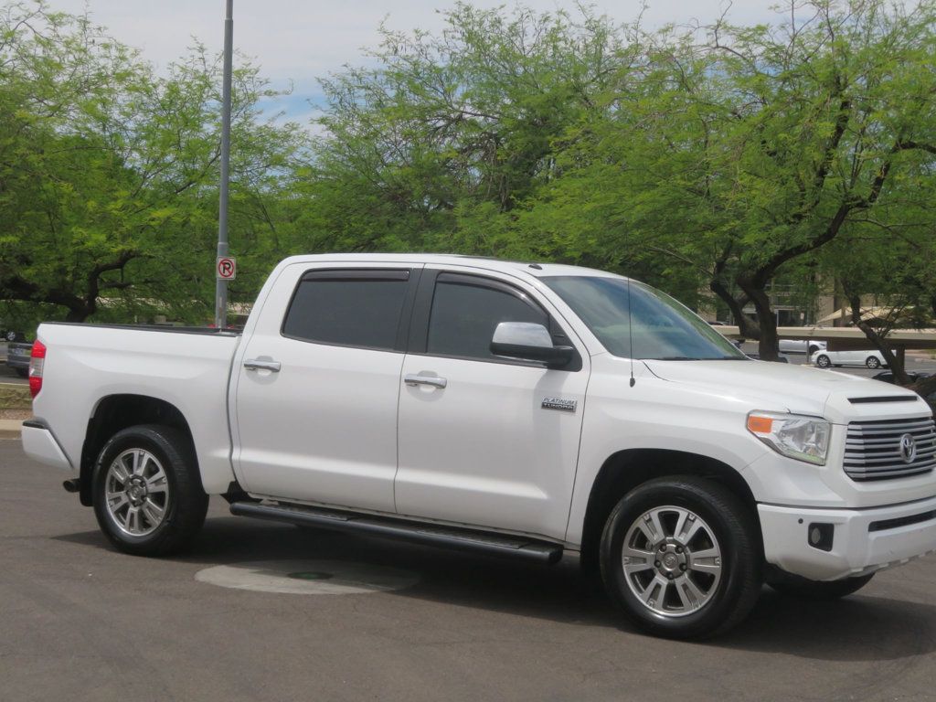 2017 Toyota Tundra 4X4 PLATINUM 4X4 54 SERVICE RECORDS CREWMAX TUNDRA  - 23029548 - 3