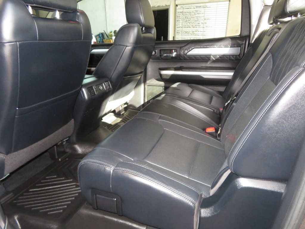 2017 Toyota Tundra 4X4 PLATINUM CREWMAX EXTRA CLEAN 1OWNER AZ TUNDRA  - 22963974 - 25