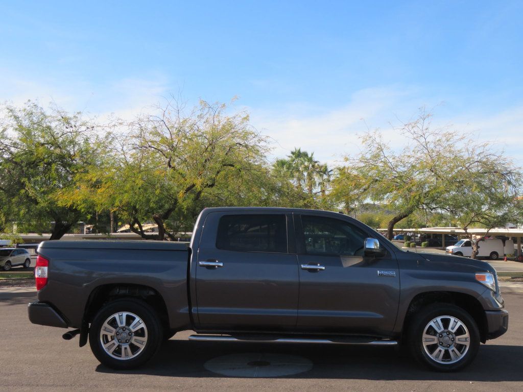 2017 Toyota Tundra 4X4 PLATINUM CREWMAX EXTRA CLEAN 1OWNER AZ TUNDRA  - 22963974 - 2