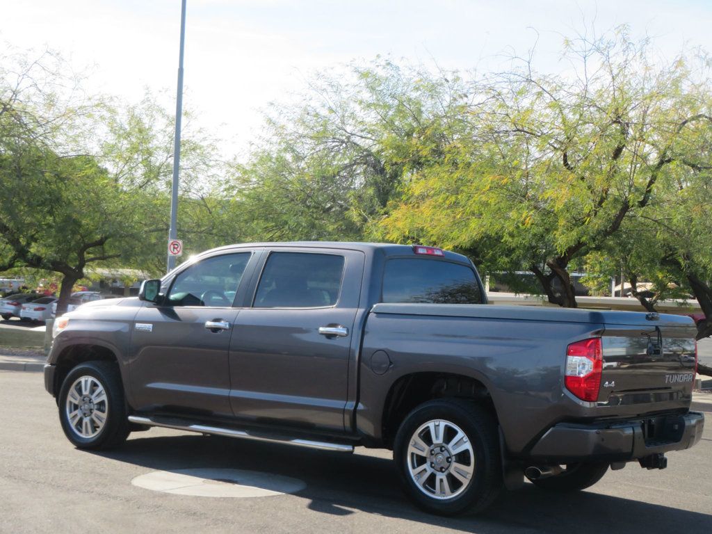 2017 Toyota Tundra 4X4 PLATINUM CREWMAX EXTRA CLEAN 1OWNER AZ TUNDRA  - 22963974 - 4
