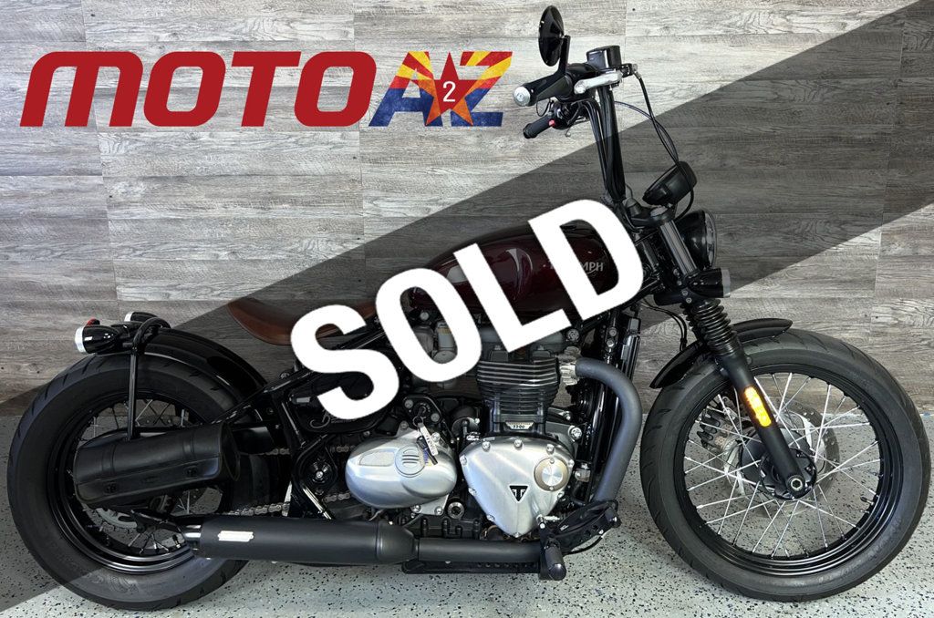 Used triumph clearance bobber