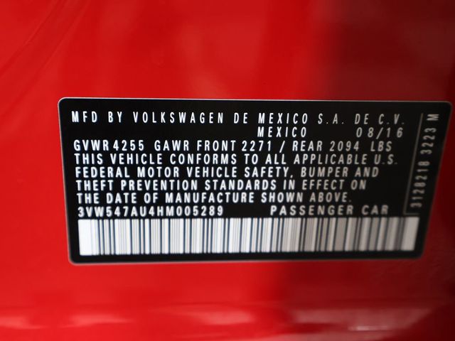 2017 Volkswagen Golf GTI 2.0T 4-Door Sport Manual - 23047065 - 45