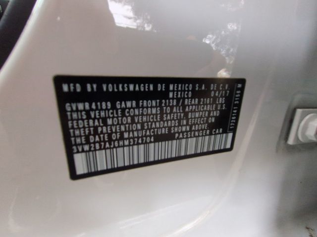 2017 Volkswagen Jetta 1.4T S Automatic - 22946214 - 22