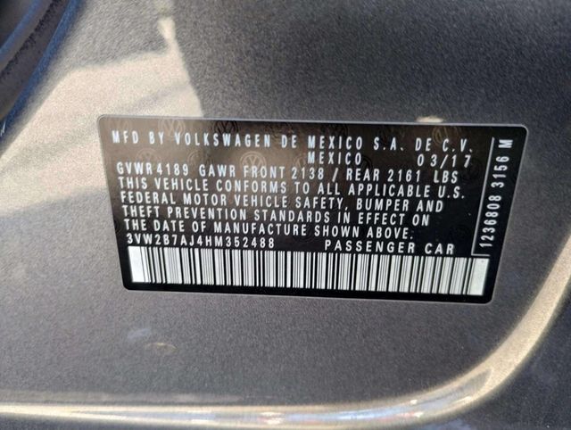 2017 Volkswagen Jetta 1.4T S Automatic - 22934573 - 36