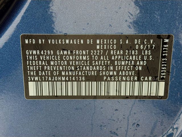 2017 Volkswagen Jetta 1.8T SEL Automatic - 22953483 - 31