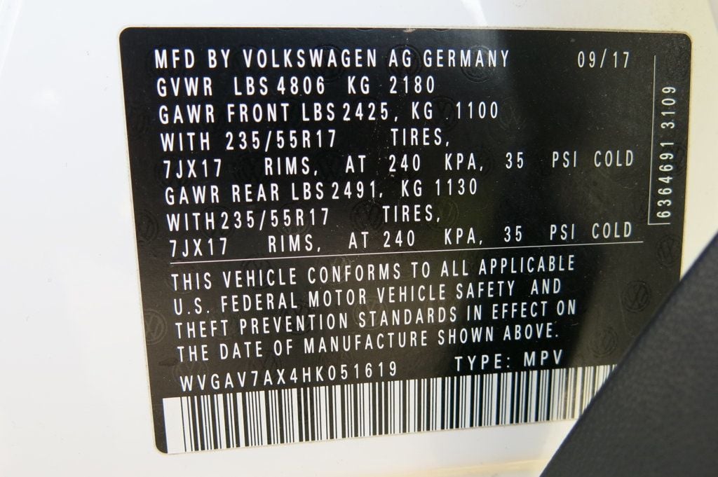 2017 Volkswagen Tiguan Limited S photo 35