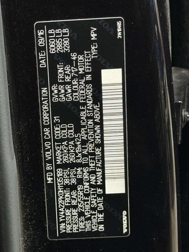 2017 Volvo XC90 T6 AWD 7-Passenger Momentum - 22985875 - 22