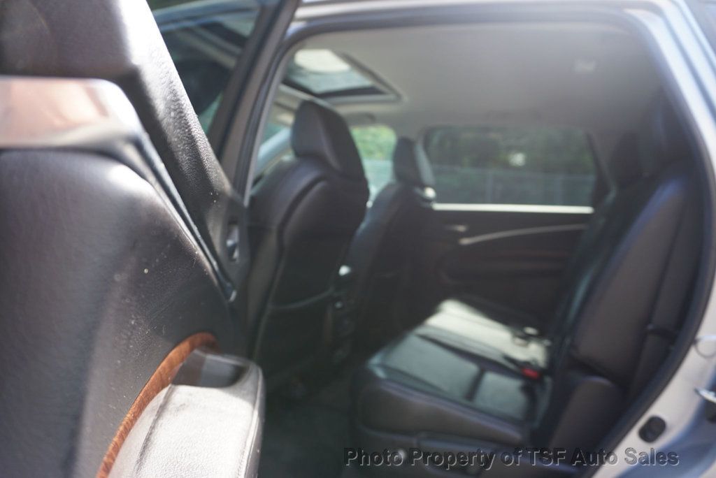 2018 Acura MDX SH-AWD w/Technology Pkg CARPLAY NAVI REAR CAM 3RD ROW LEATHER  - 22912115 - 11