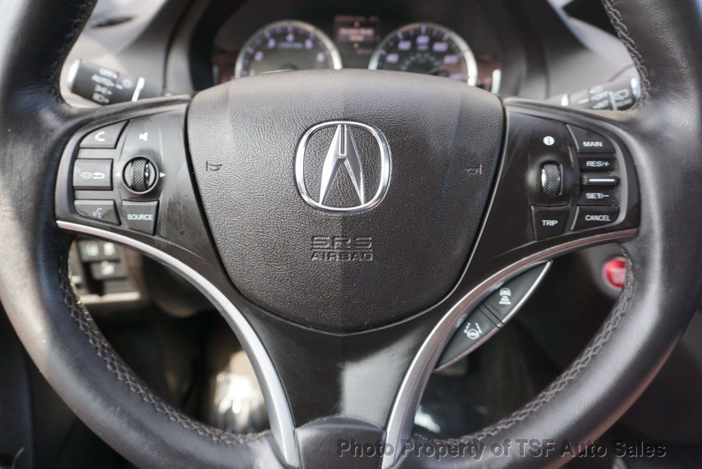 2018 Acura MDX SH-AWD w/Technology Pkg CARPLAY NAVI REAR CAM 3RD ROW LEATHER  - 22912115 - 30