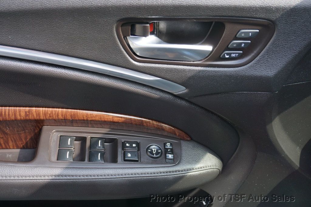 2018 Acura MDX SH-AWD w/Technology Pkg CARPLAY NAVI REAR CAM 3RD ROW LEATHER  - 22912115 - 43