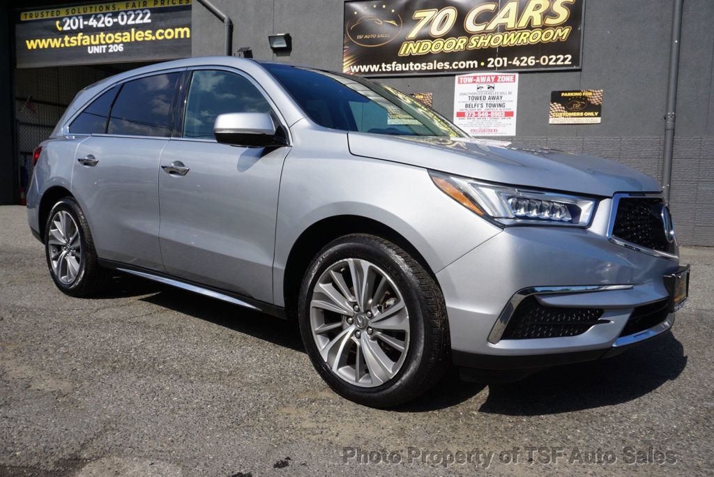 2018 Acura MDX SH-AWD w/Technology Pkg CARPLAY NAVI REAR CAM 3RD ROW LEATHER  - 22912115 - 8