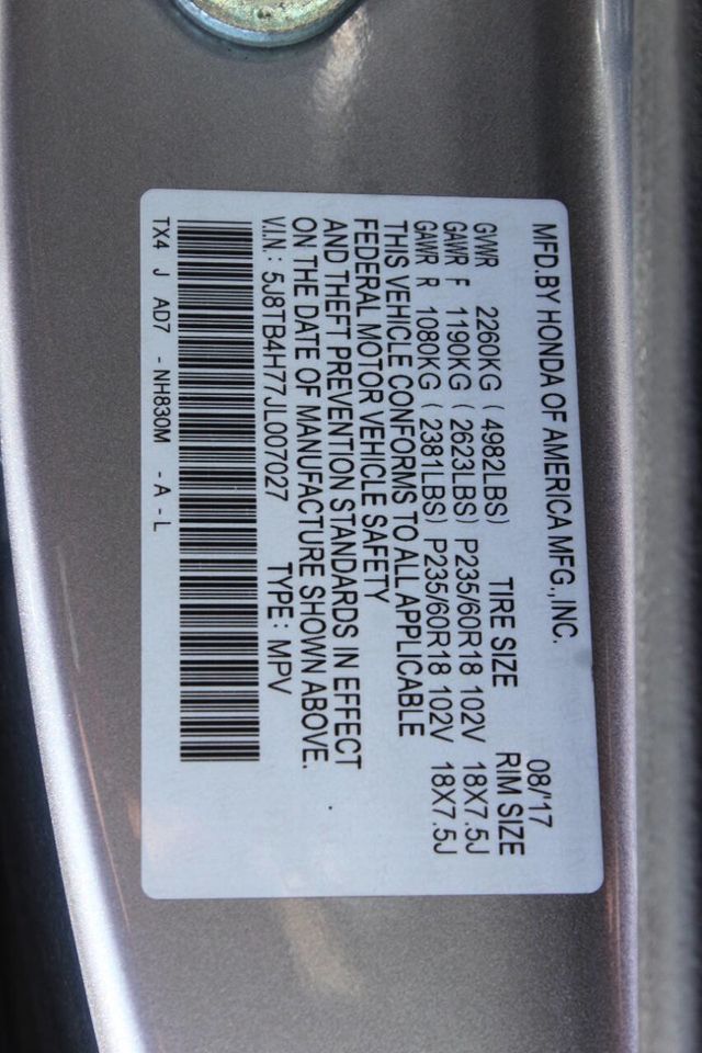 2018 Acura RDX AWD w/Advance Pkg - 22872587 - 28