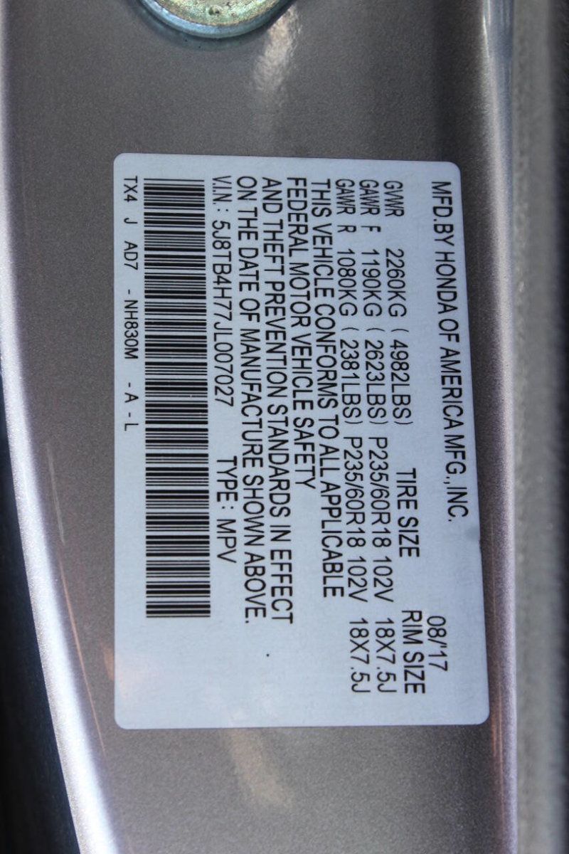 2018 Acura RDX AWD w/Advance Pkg - 22872587 - 28