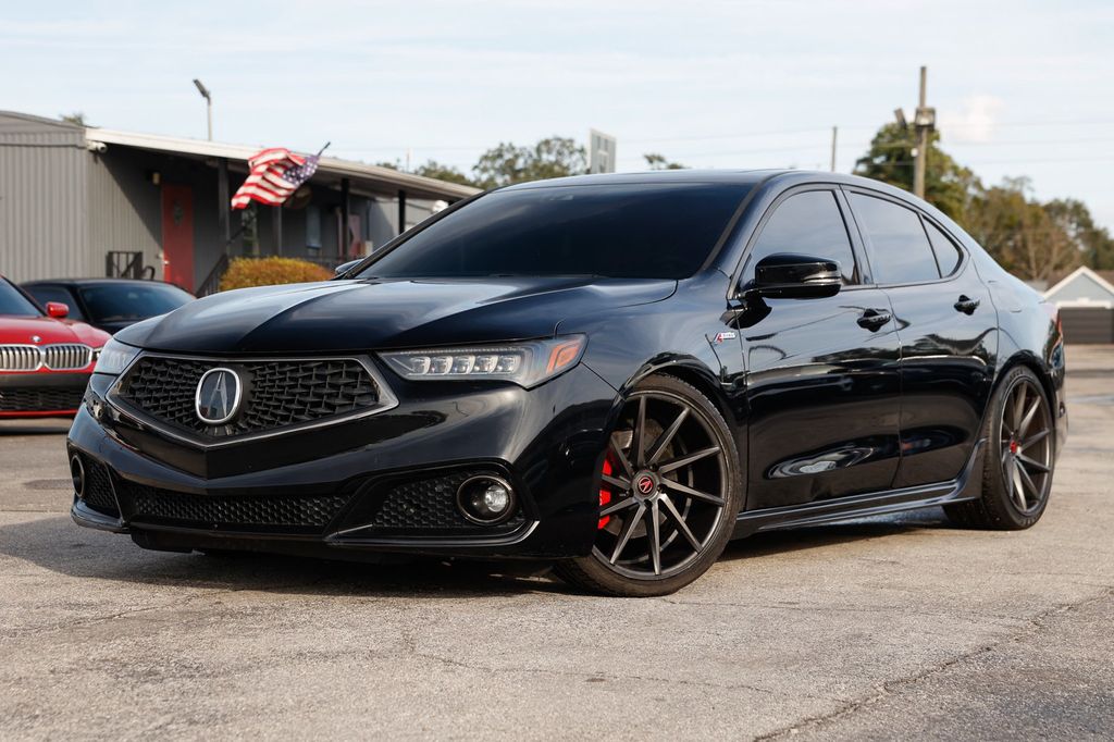 2018 Acura TLX 3.5L FWD w/A-SPEC Pkg Red Leather - 22952831 | Video 1