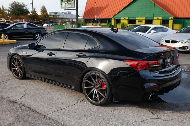 2018 Acura TLX 3.5L FWD w/A-SPEC Pkg Red Leather - 22952831 - 9
