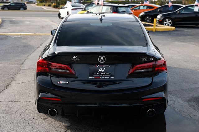 2018 Acura TLX 3.5L FWD w/A-SPEC Pkg Red Leather - 22952831 - 13