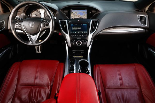 2018 Acura TLX 3.5L FWD w/A-SPEC Pkg Red Leather - 22952831 - 1