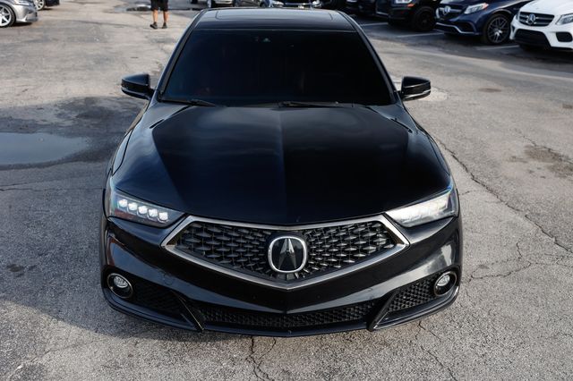 2018 Acura TLX 3.5L FWD w/A-SPEC Pkg Red Leather - 22952831 - 23