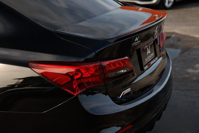 2018 Acura TLX 3.5L FWD w/A-SPEC Pkg Red Leather - 22952831 - 33