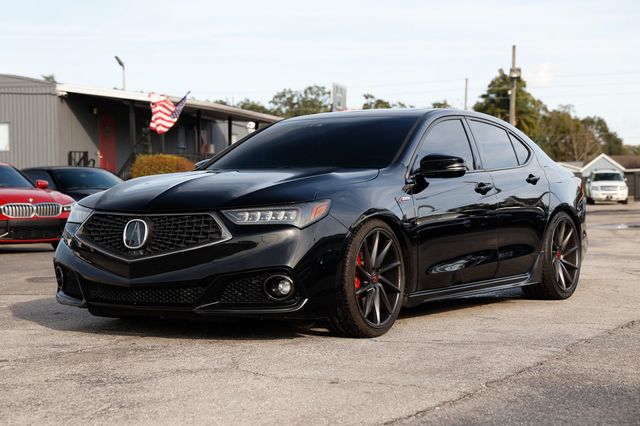 2018 Acura TLX 3.5L FWD w/A-SPEC Pkg Red Leather - 22952831 - 3