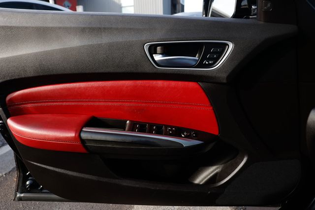 2018 Acura TLX 3.5L FWD w/A-SPEC Pkg Red Leather - 22952831 - 45