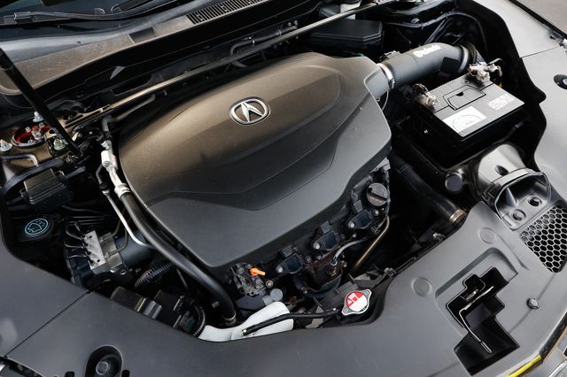 2018 Acura TLX 3.5L FWD w/A-SPEC Pkg Red Leather - 22952831 - 50