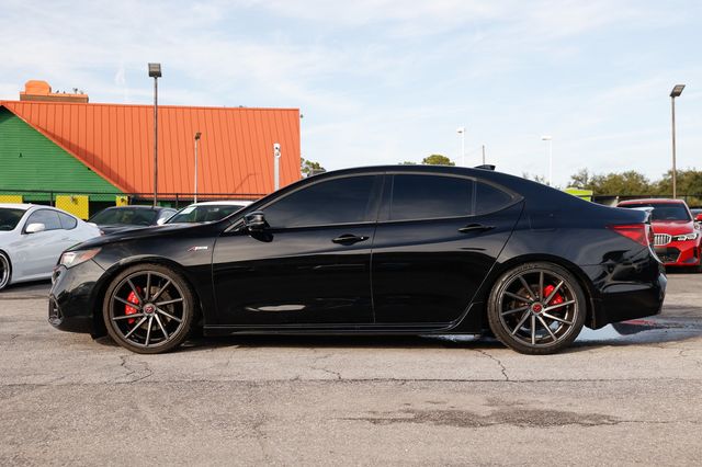 2018 Acura TLX 3.5L FWD w/A-SPEC Pkg Red Leather - 22952831 - 7