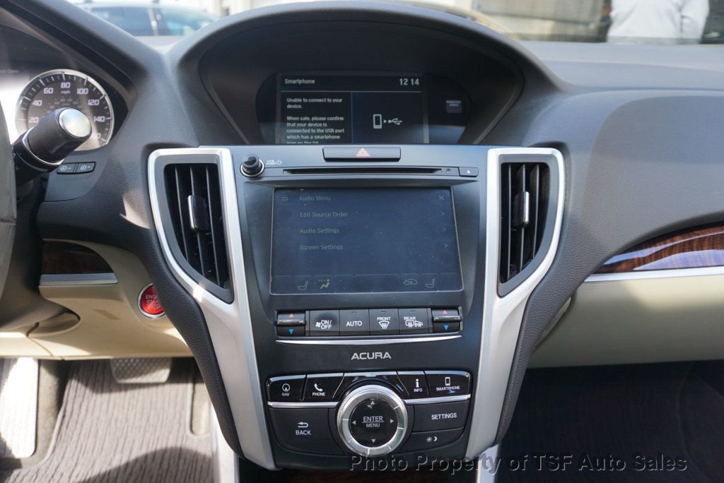 2018 Acura TLX 3.5L FWD w/Technology Pkg CARPLAY NAVI REAR CAMERA HEATED SEATS - 22943391 - 15
