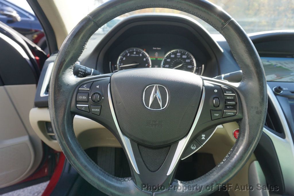 2018 Acura TLX 3.5L FWD w/Technology Pkg CARPLAY NAVI REAR CAMERA HEATED SEATS - 22943391 - 21