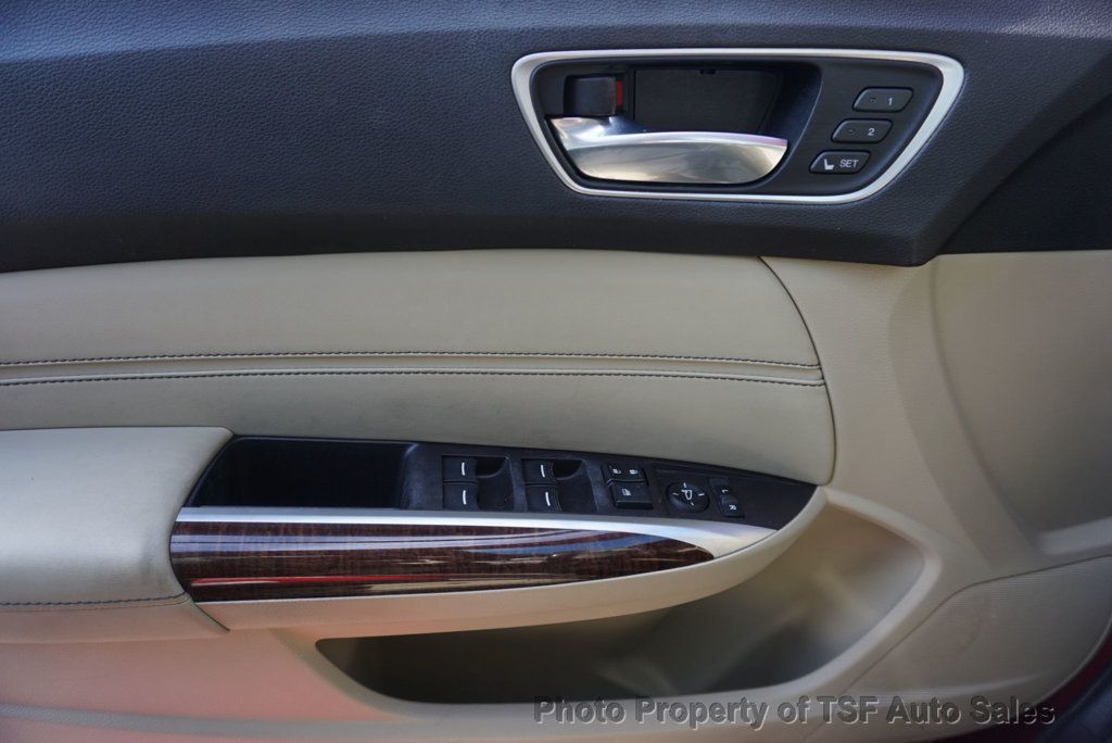 2018 Acura TLX 3.5L FWD w/Technology Pkg CARPLAY NAVI REAR CAMERA HEATED SEATS - 22943391 - 24