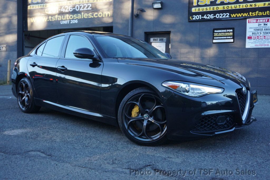 2018 Alfa Romeo Giulia Ti Sport AWD PANO/DRIVER ASSIST STATIC/TI PERFORMANCE PKGS - 23098710 - 0