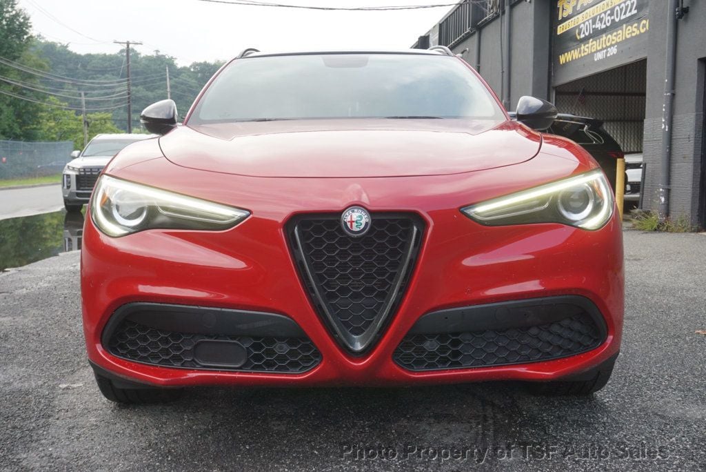 2018 Alfa Romeo Stelvio Ti Sport AWD 22S/DRIVER ASSIST STATIC/PANO/20" WHEELS/NAV LOADED - 23076117 - 1