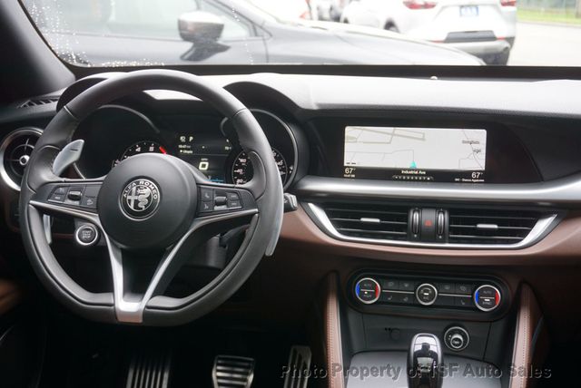 2018 Alfa Romeo Stelvio Ti Sport AWD 22S/DRIVER ASSIST STATIC/PANO/20" WHEELS/NAV LOADED - 23076117 - 19