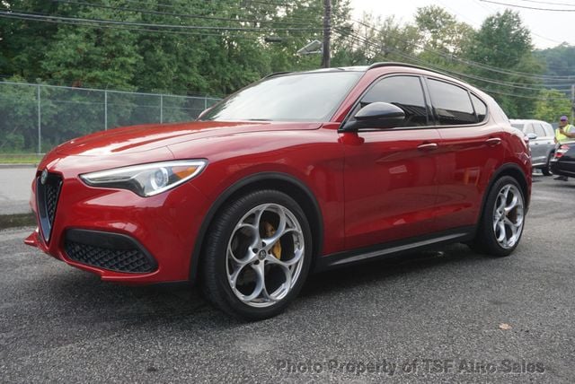 2018 Alfa Romeo Stelvio Ti Sport AWD 22S/DRIVER ASSIST STATIC/PANO/20" WHEELS/NAV LOADED - 23076117 - 2
