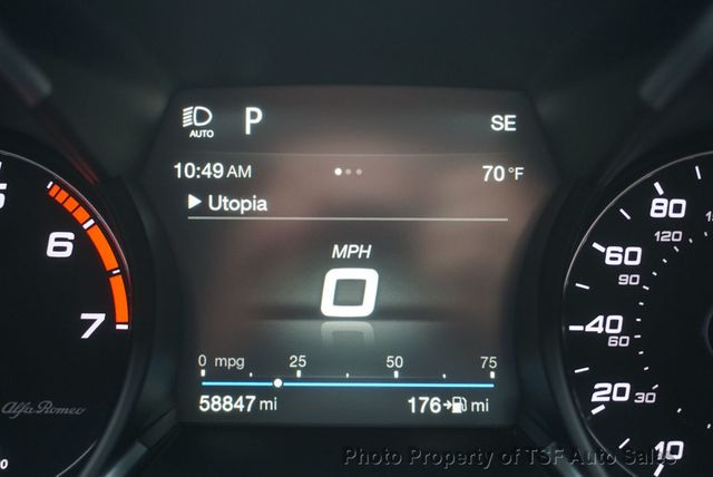 2018 Alfa Romeo Stelvio Ti Sport AWD 22S/DRIVER ASSIST STATIC/PANO/20" WHEELS/NAV LOADED - 23076117 - 45