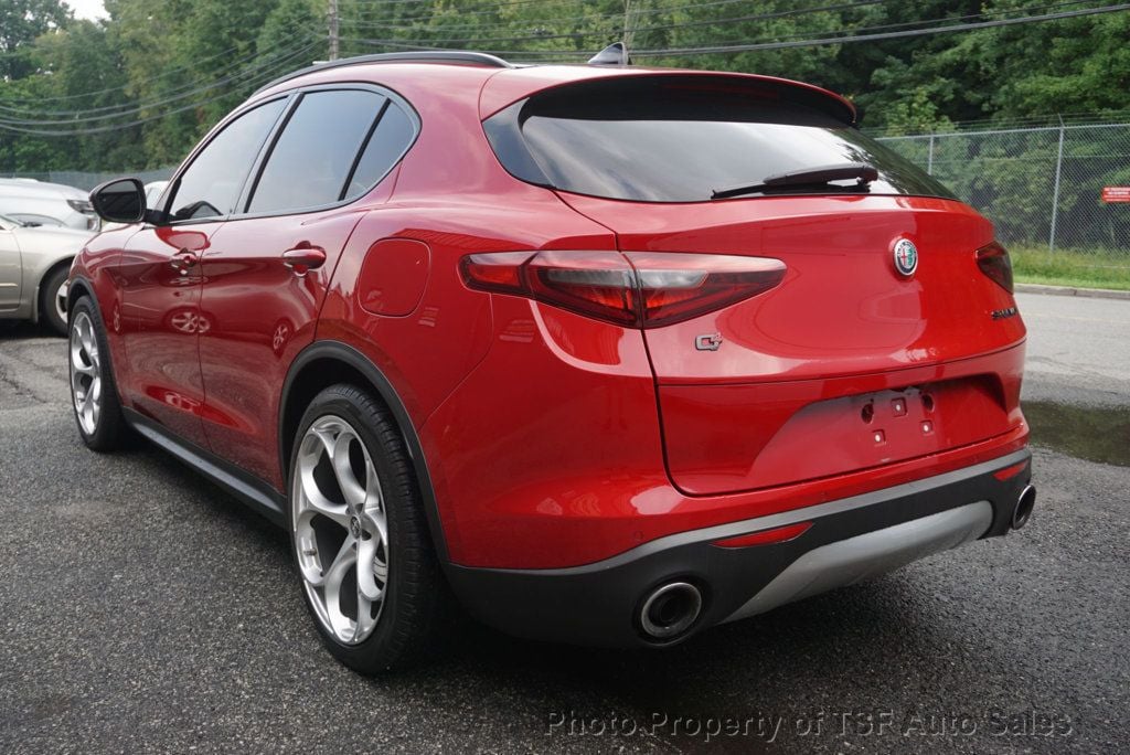 2018 Alfa Romeo Stelvio Ti Sport AWD 22S/DRIVER ASSIST STATIC/PANO/20" WHEELS/NAV LOADED - 23076117 - 4