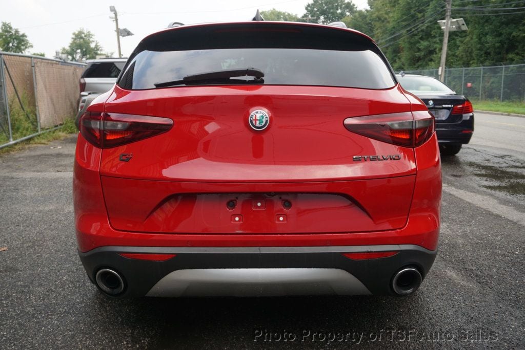 2018 Alfa Romeo Stelvio Ti Sport AWD 22S/DRIVER ASSIST STATIC/PANO/20" WHEELS/NAV LOADED - 23076117 - 5
