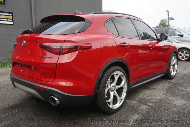 2018 Alfa Romeo Stelvio Ti Sport AWD 22S/DRIVER ASSIST STATIC/PANO/20" WHEELS/NAV LOADED - 23076117 - 6