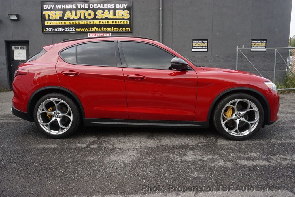 2018 Alfa Romeo Stelvio Ti Sport AWD 22S/DRIVER ASSIST STATIC/PANO/20" WHEELS/NAV LOADED - 23076117 - 7
