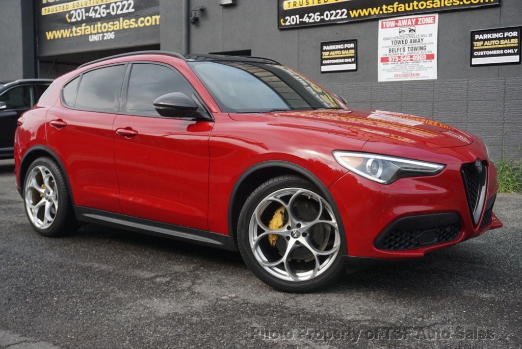 2018 Alfa Romeo Stelvio Ti Sport AWD 22S/DRIVER ASSIST STATIC/PANO/20" WHEELS/NAV LOADED - 23076117 - 8
